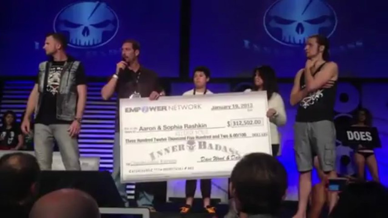 Aaron   Sophia Rashkin $312,502 Earned with Empower Network - Austin event