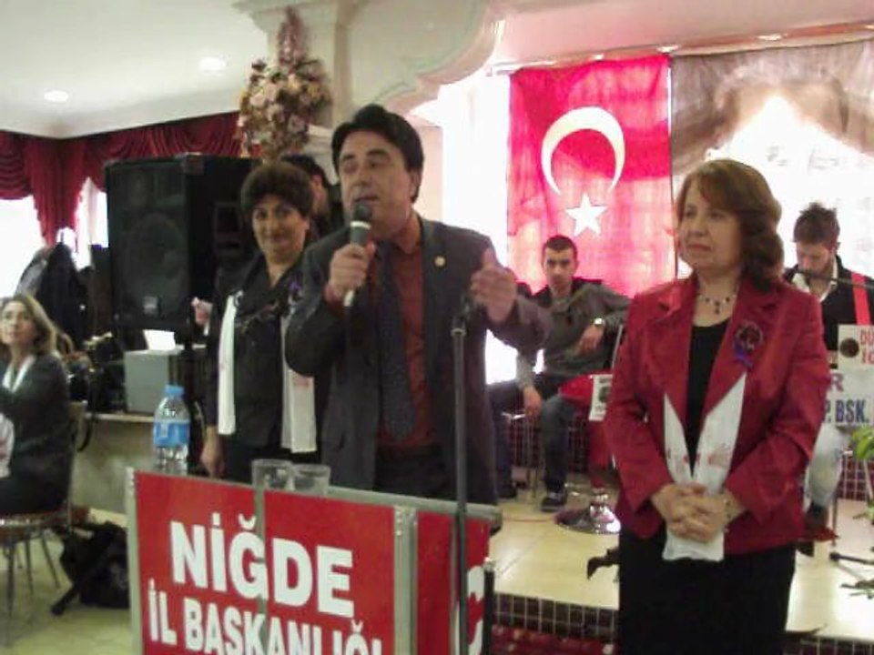 CHP Niğde Milletvekil Doğan Şafak " 8 Mart Dünya Emekçi Kadınlar Günü" Etkinliğinde konuştu.
