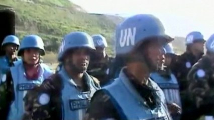 Freed U.N. peacekeepers cross into Jordan from Syria