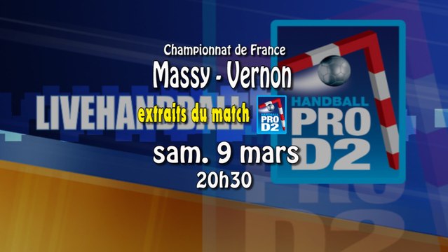 Extraits MASSY / VERNON - Handball ProD2