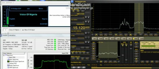 15120 kHz Voice of Nigeria DRM Mar. 9, 2013 -1926 UTC