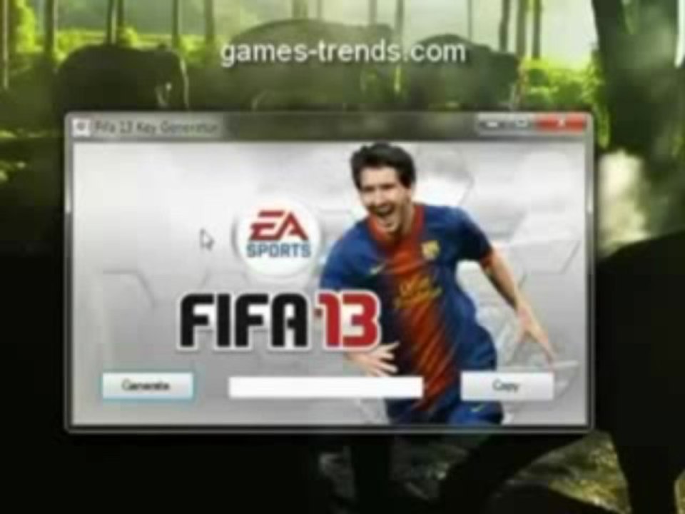 Fifa 13 (Keygen Crack générateur de clé) FREE DOWNLOAD 2013