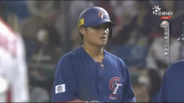 0309 古巴14vs0中華 7上 中華一安打