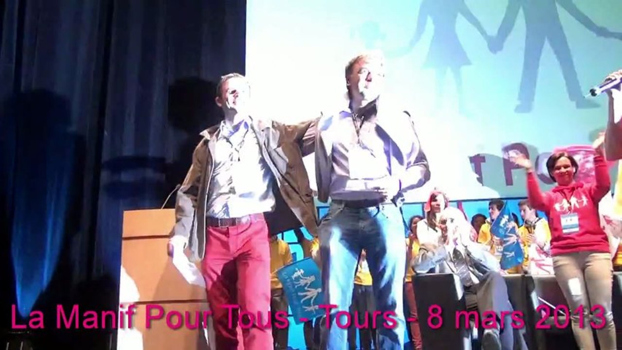 Tours de France de la Manif Pour Tous à Tours - Les remerciements