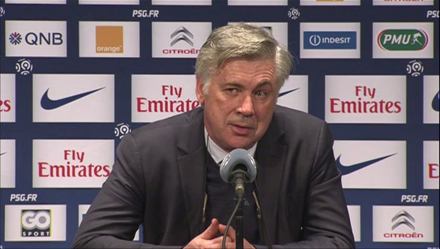 Conférence de presse Paris Saint-Germain - AS Nancy-Lorraine : Carlo ANCELOTTI (PSG) - Patrick GABRIEL (ASNL) - saison 2012/2013