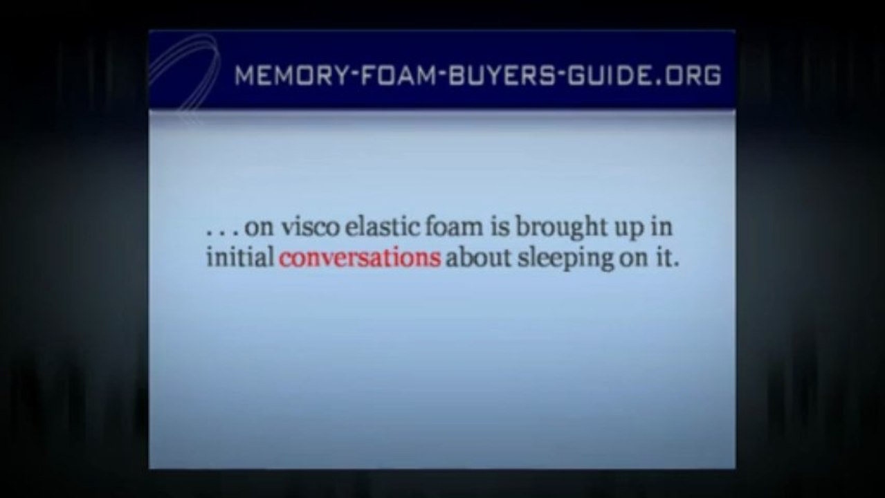 Make Memory Foam Sleep Cool