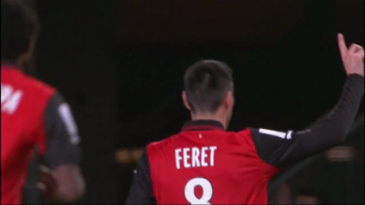 But Julien FERET (51ème) - Stade Rennais FC - AS Saint-Etienne (2-2) - saison 2012/2013