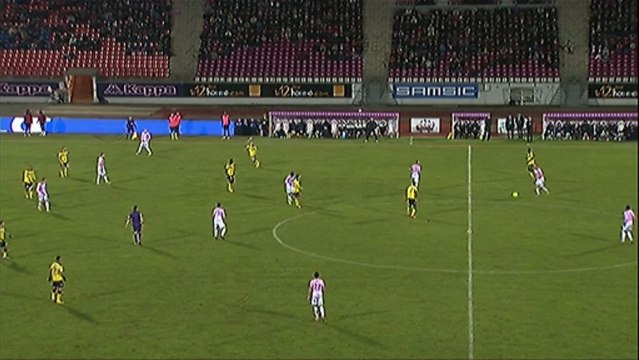 But Saber KHLIFA (64ème pen) - Evian TG FC - FC Sochaux-Montbéliard (5-1) - saison 2012/2013