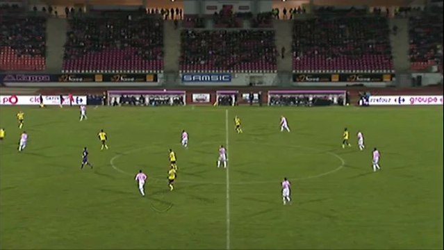 But Cédric BAKAMBU (53ème) - Evian TG FC - FC Sochaux-Montbéliard (5-1) - saison 2012/2013