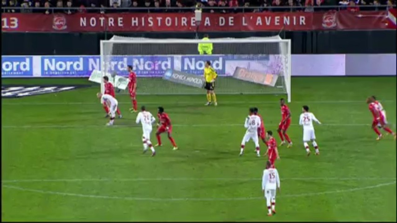 Valenciennes FC (VAFC) - LOSC Lille (LOSC) Le résumé du match (28ème journée) - saison 2012/2013