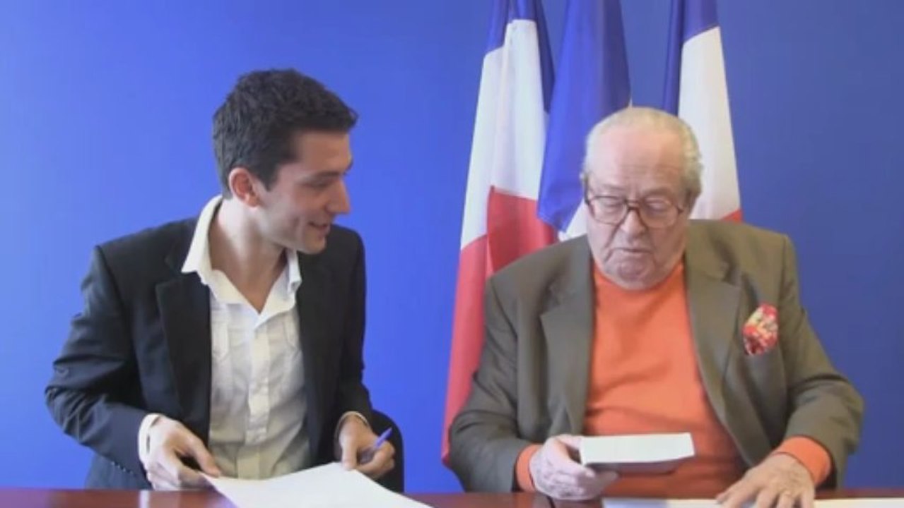 Jean-Marie Le Pen parle de "La tyrannie médiatique"
