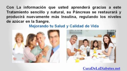Cura de la Diabetes (Lo que no quieren que usted sepa)