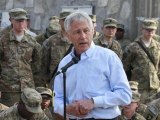 Hagel on bombing near him: 'We're in a war zone'