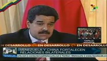 China puede contar con esta Venezuela independiente: Maduro