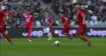 Serie A : Juventus vs. Catania 3-10-2013 First Half