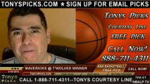 Minnesota Timberwolves versus Dallas Mavericks Pick Prediction NBA Pro Basketball Odds Preview 3-10-2013