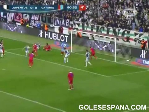 Juventus 1 Catania 0 - Highlights