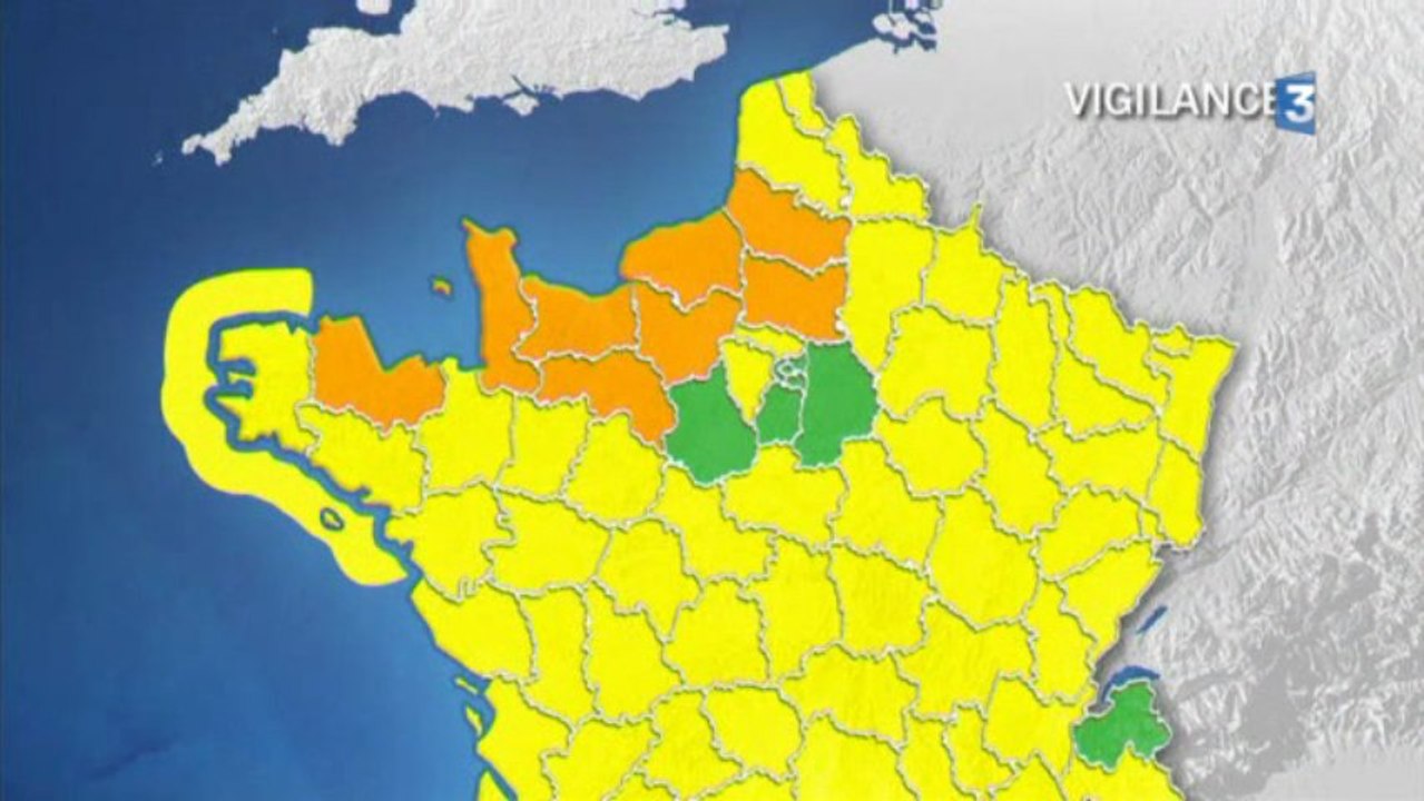 Haute-Normandie : météo pour lundi 11 mars 2013