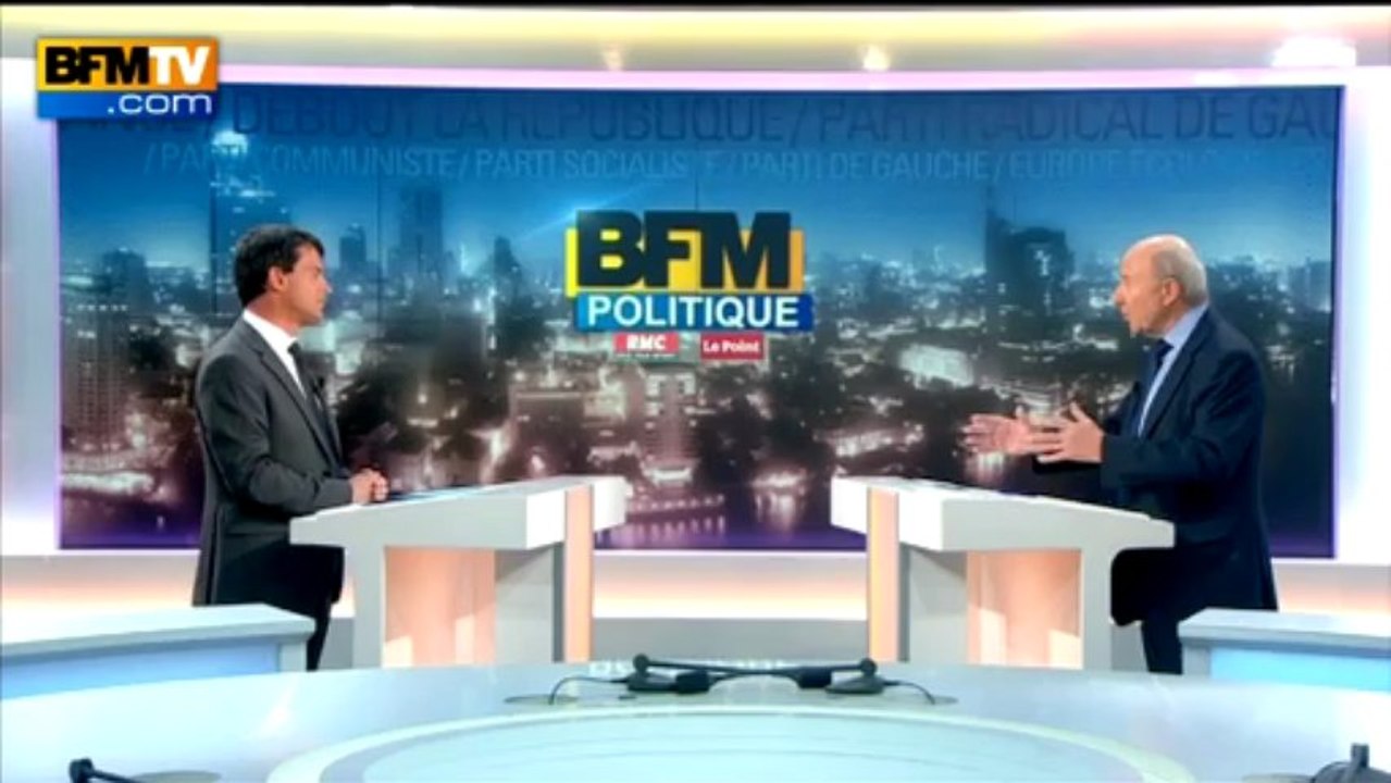 BFM Politique: l'interview de Manuel Valls par Olivier Mazerolle - 10/03