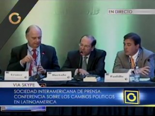 Realizan en la SIP conferencia sobre los cambios políticos en el continente