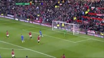 FA Cup : Manchester United vs Chelsea 3-10-2013 First Half