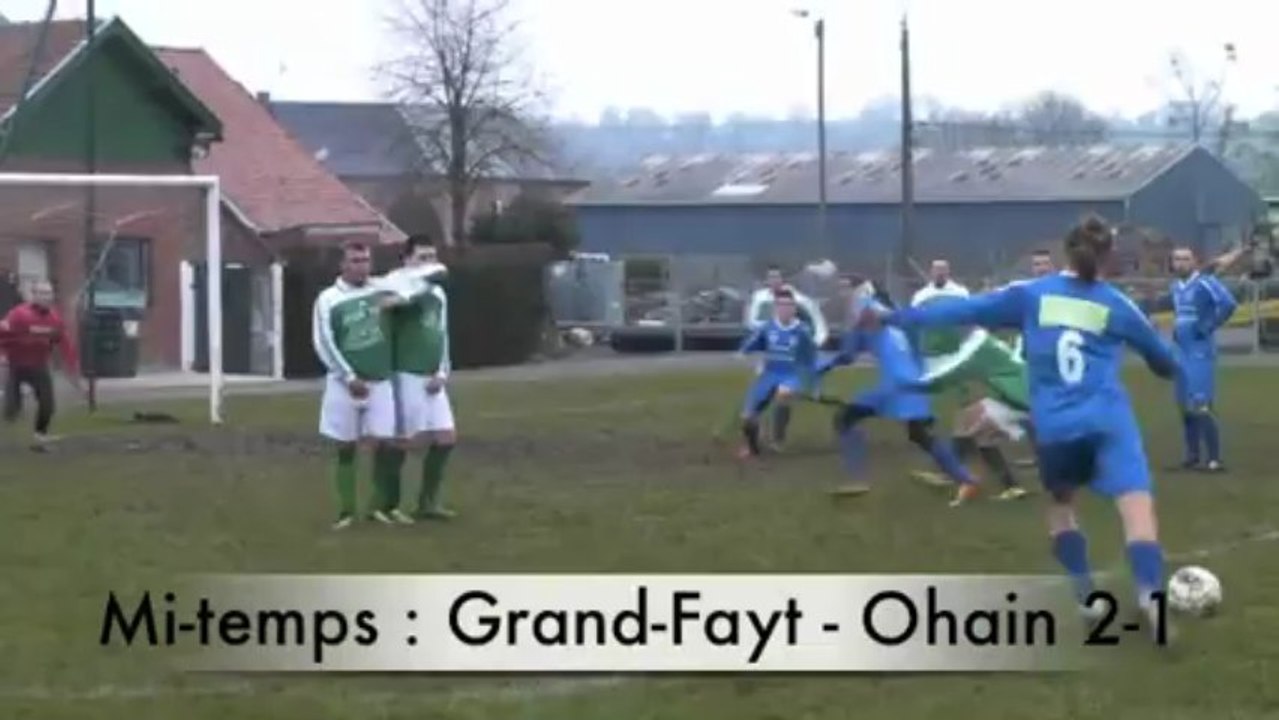 Football : Grand-Fayt - Ohain 4-1
