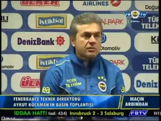 Bekir İrtegün'ün açıklamaları - FB TV Fenerbahçe:4 - Bursaspor:1 - 10.03.2013