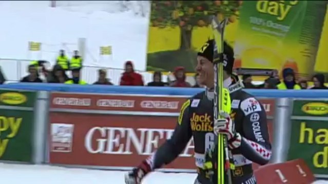 Kostelic wins, while Hirscher edges closer to overall title