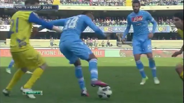 Кьево - Наполи 1 тайм