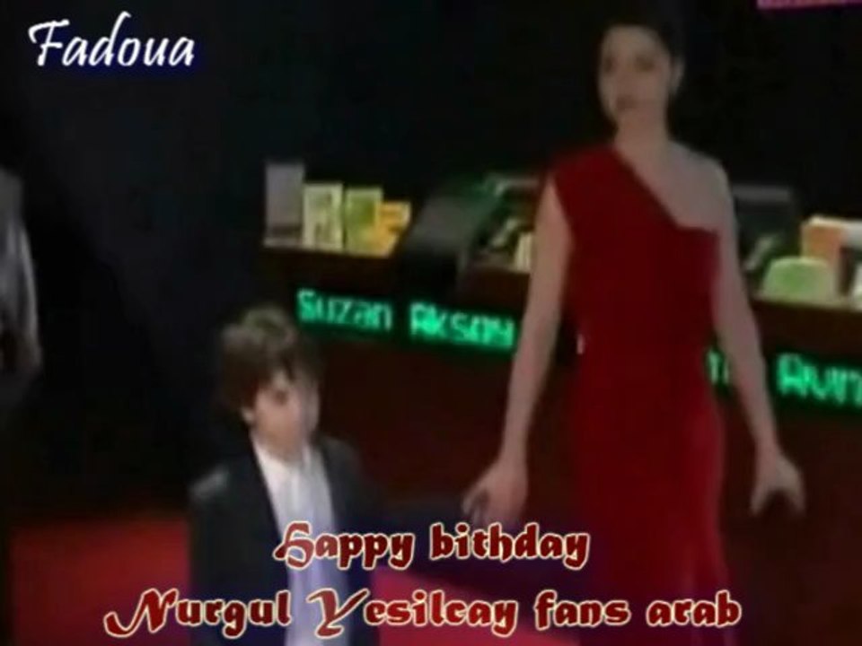 happy birthday nurgul yesilcay