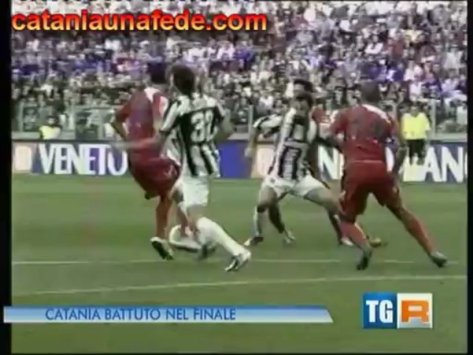 Catania battuto nel finale