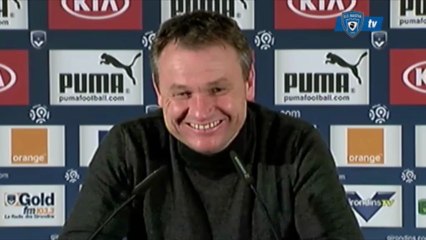 L1 / 2012-13 : Bordeaux 1-0 Bastia : Conf. de F. Hantz