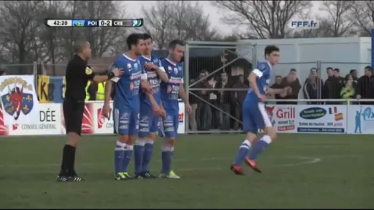 Résumé Le Poiré-Sur-Vie - US Créteil-Lusitanos (09/03/2013)