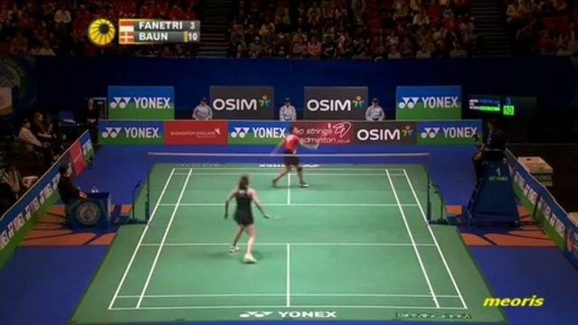 Yonex AEO 2013 ~ WSQF ~ Tine BAUN[DEN]vs Lindaweni FANETRI[INA] ~ Part 1