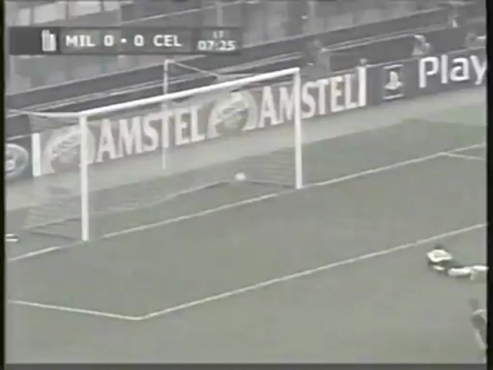 2004 (September 29) AC Milan (Italy) 3-Celtic Glasgow (Scotland) 1 (Champions League)