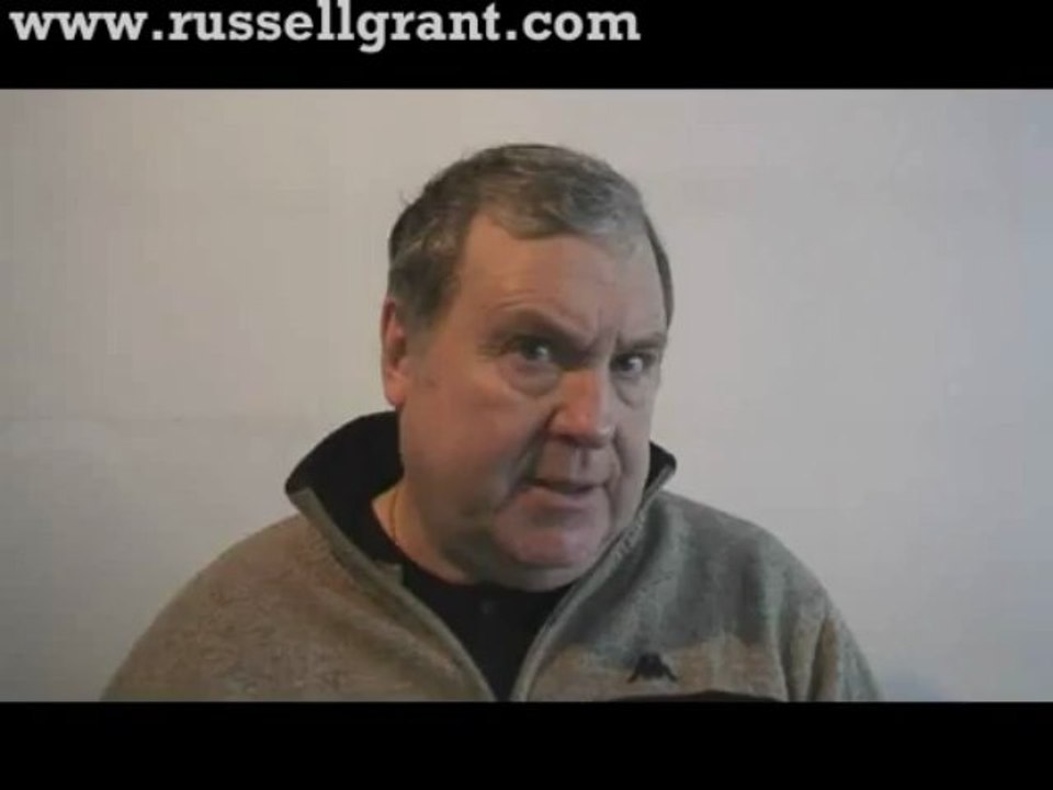 Russell Grant Video Horoscope Gemini March Monday 11th 2013 www.russellgrant.com