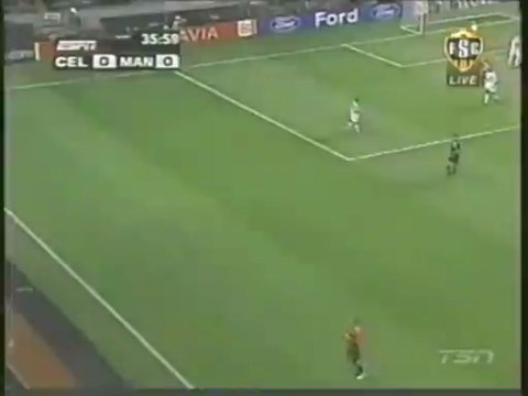 2006 (November 21) Celtic Glasgow (Scotland) 1-Manchester United (England) 0 (Champions League)