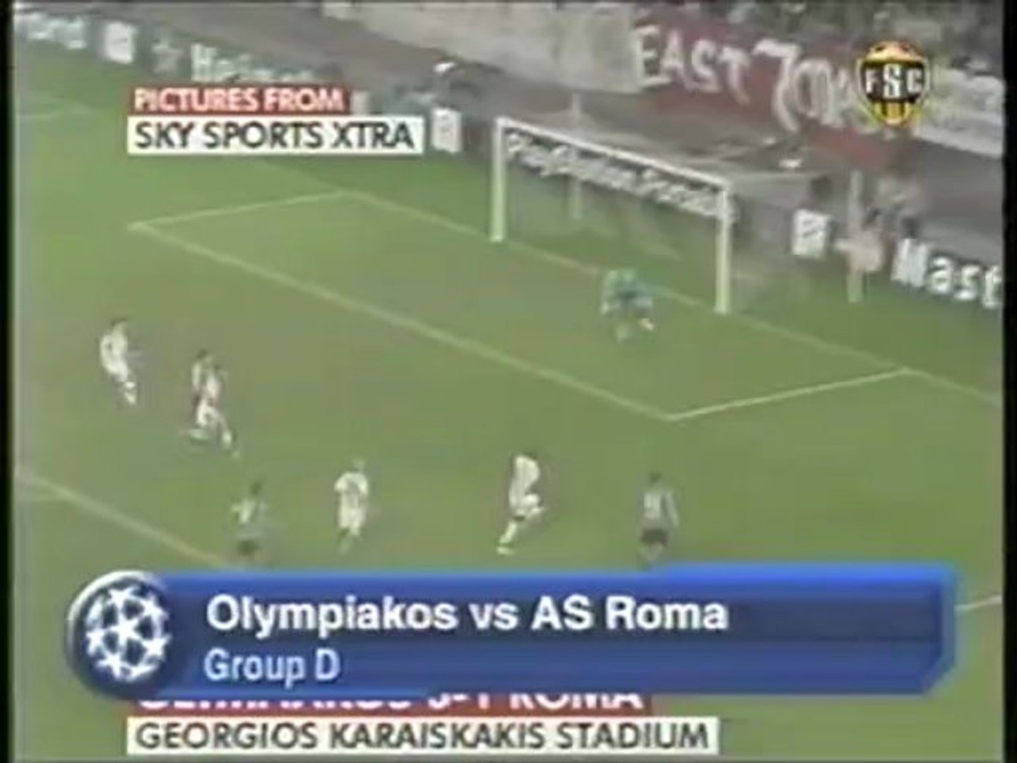 2006 (October 18) Olympiakos (Greece) 0-AS Roma (Italy) 1 (Champions  League) - video Dailymotion