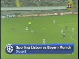 2006 (October 18) Sporting Lisbon (Portugal) 0-Bayern Munich (Germany) 1 (Champions League)