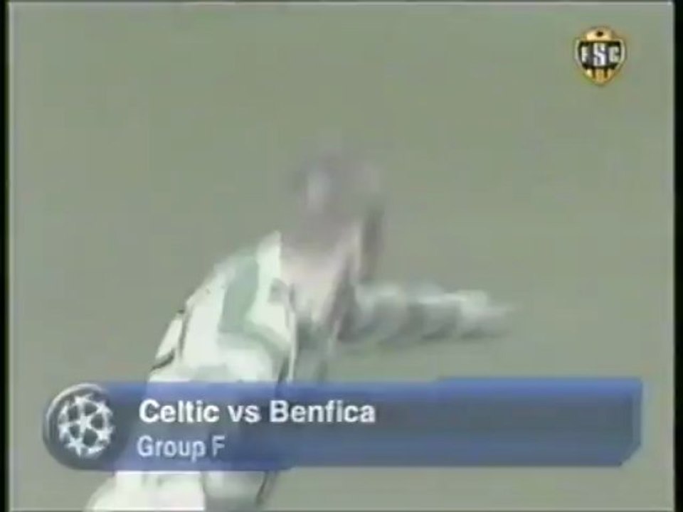 2006 (October 17) Celtic Glasgow (Scotland) 3-Benfica (Portugal) 0 (Champions League)