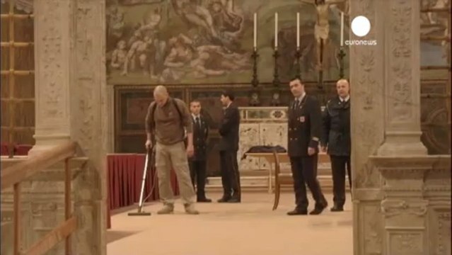 Cappella Sistina pronta ad accogliere Conclave