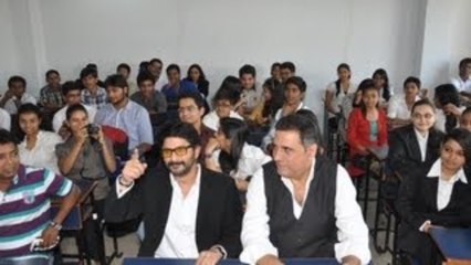 Arshad Warsi & Boman Irani @ Rizvi Law College | Promotes Jolly L.L.B