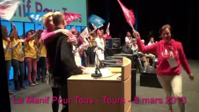 Jean-Pier Delaume-Myard, porte-parole d'Homovox - Meeting pour Tous à Tours - 8 mars 2013