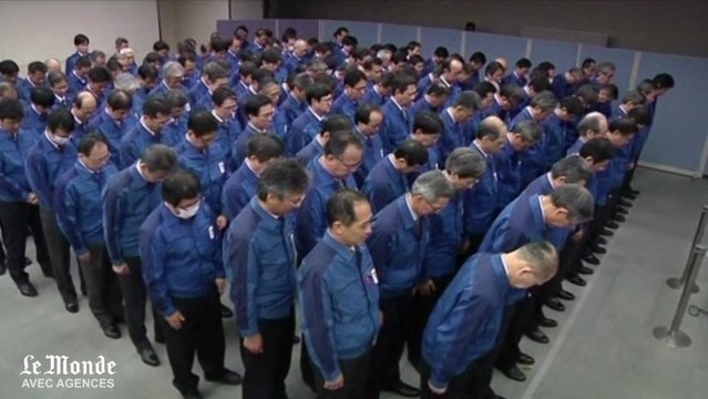 Fukushima : une minute de silence pour les employés de Tepco