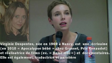 Clémentine Autain contre le viol (Montpellier novembre 2011)