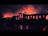 Napoli - Brucia Città della Scienza (05.03.13)