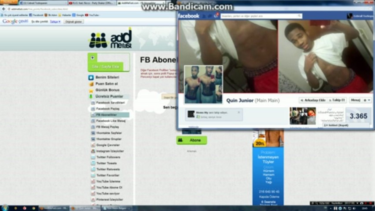 Facebook Abone Kasma Yeni