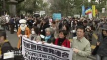 Des milliers de Japonais protestent contre le nucléaire