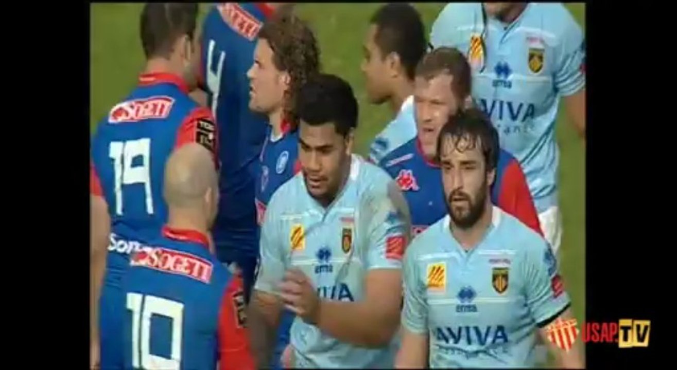 USAP vs GRENOBLE -  Résumé du match 9 Mars 2013