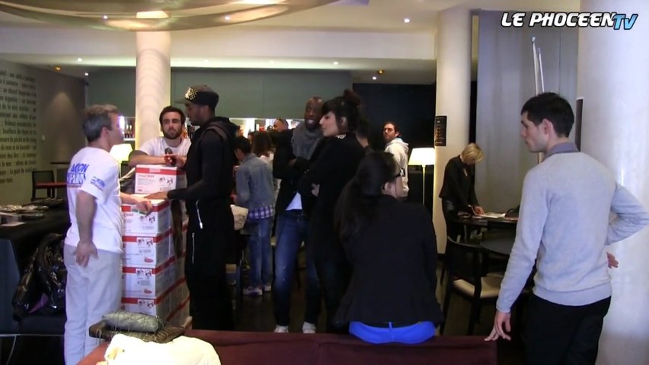 Diawara soutient "Action contre la faim"